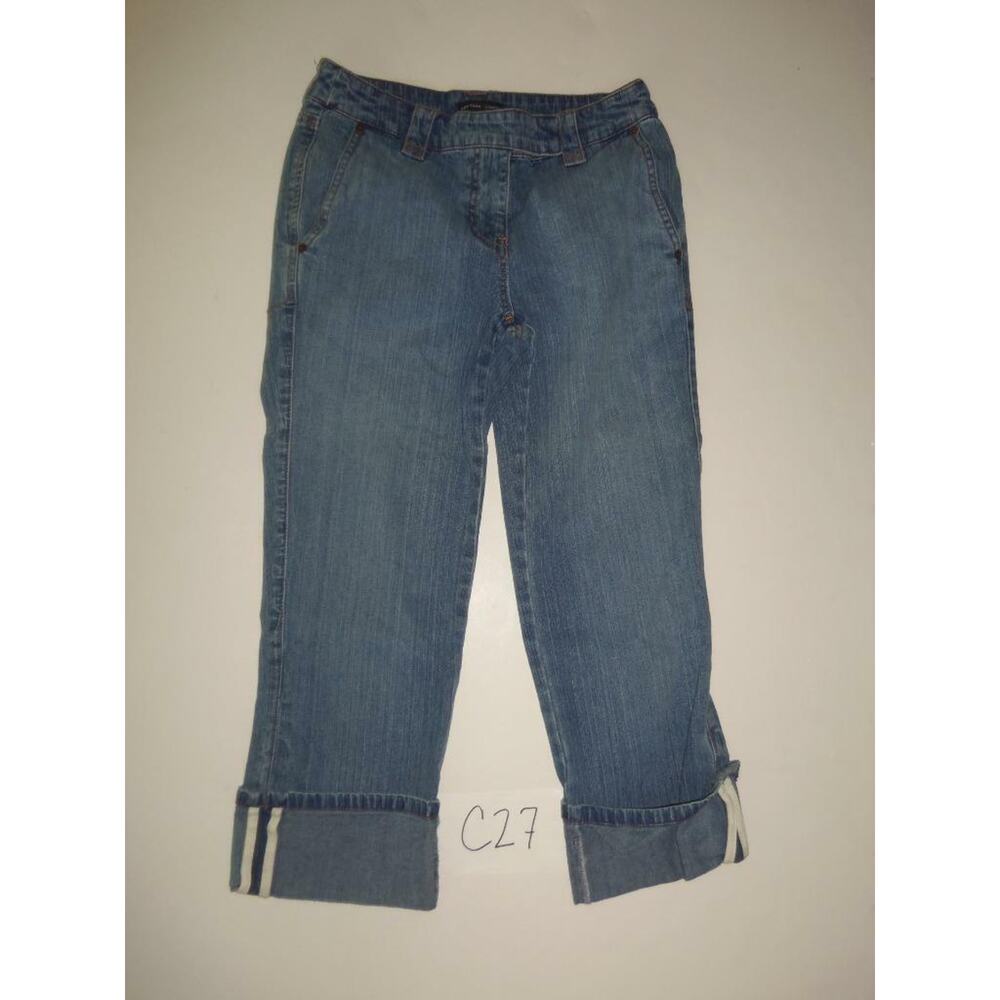 New York & Co Blue Jean Capris Size 2 Womens -0618C27